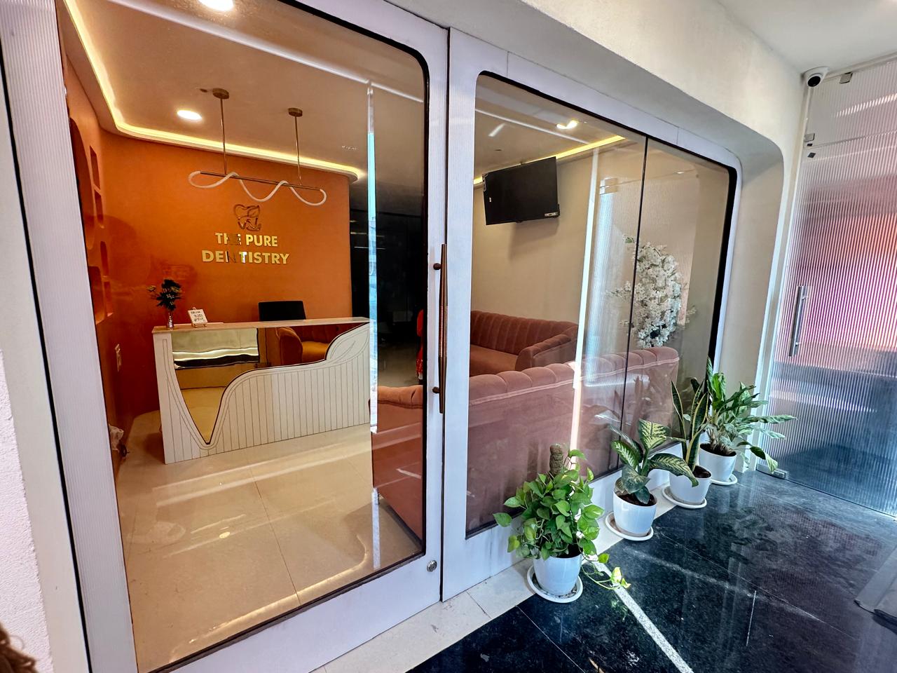 Outside entrance of The Pure Dentistry clinic